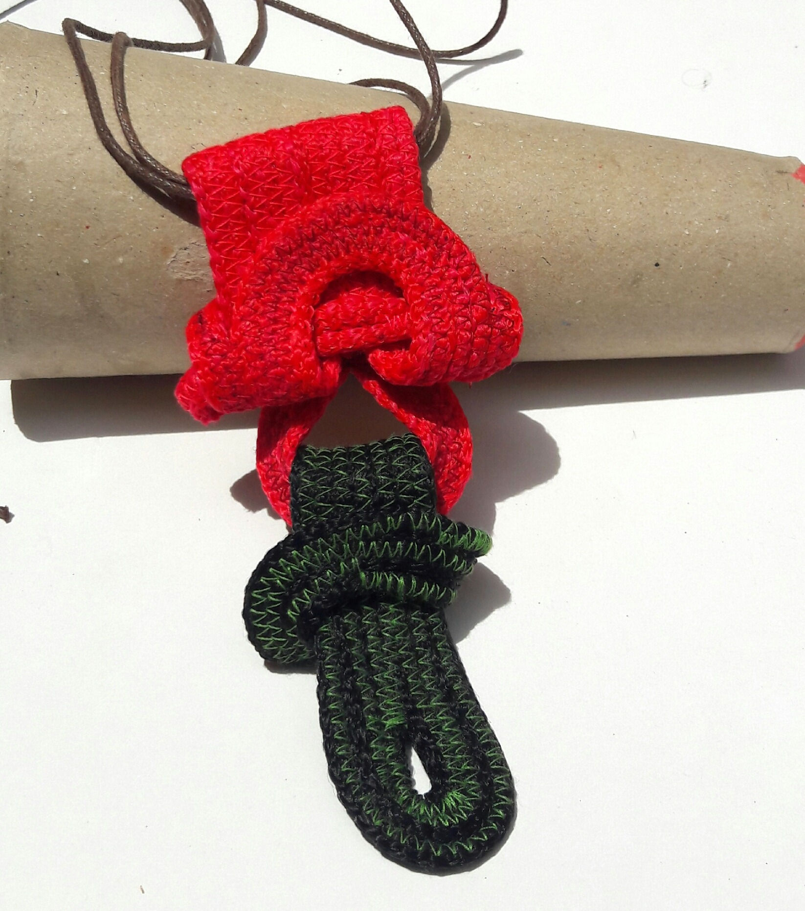 Colgante Cesta negro