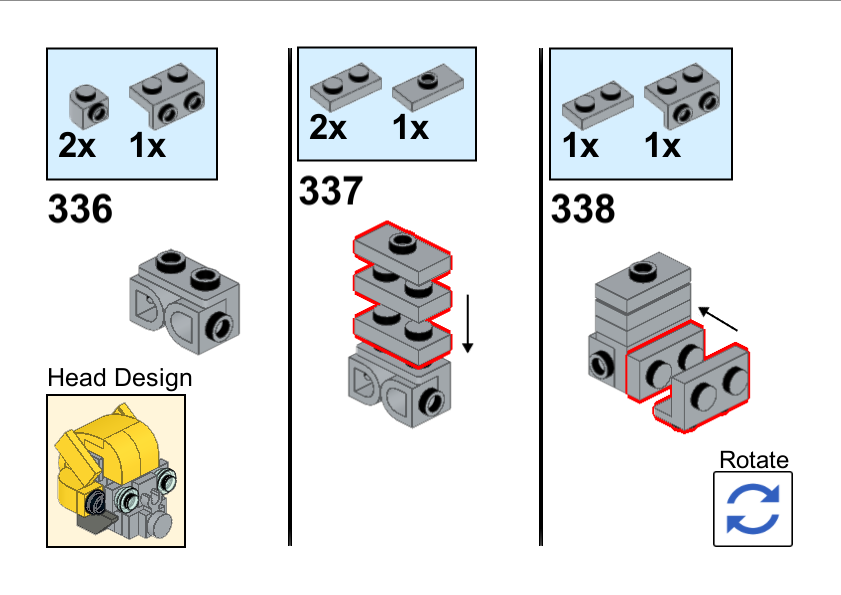 Lego Transformer PDF Instructions