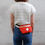 Miniaturbild: Hipbag "Nori", Piñatex™, living coral