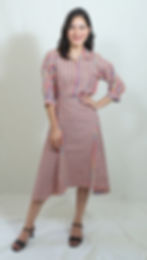 Thumbnail: Bright Stripe Skirt Co-Ord Set