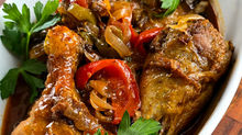 Haitian Braised Chicken Legs (Poulet en Sauce/Poul nan sòs)