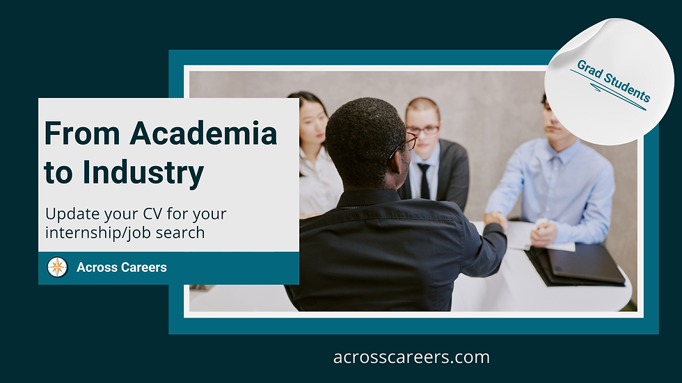 Applying for Quant Roles 