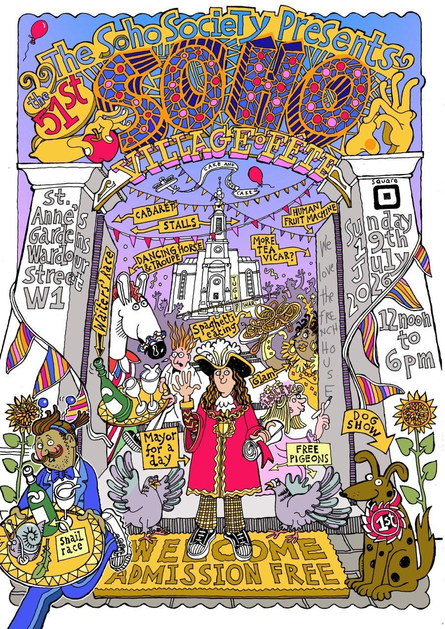 Soho Village Fete - Sunday 19 July 2026