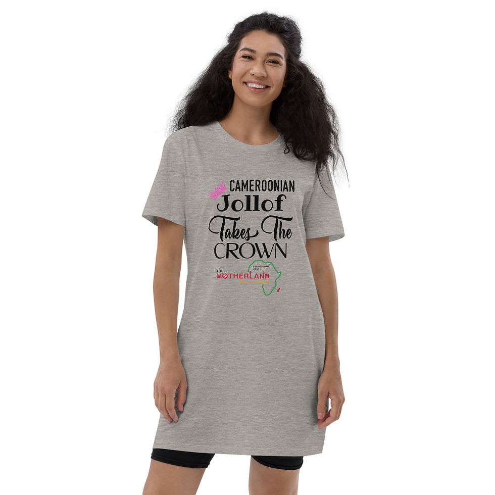 Thumbnail: Cameroonian Jellof Takes the Crown Organic Cotton T-Shirt Dress | Stanley/Stella