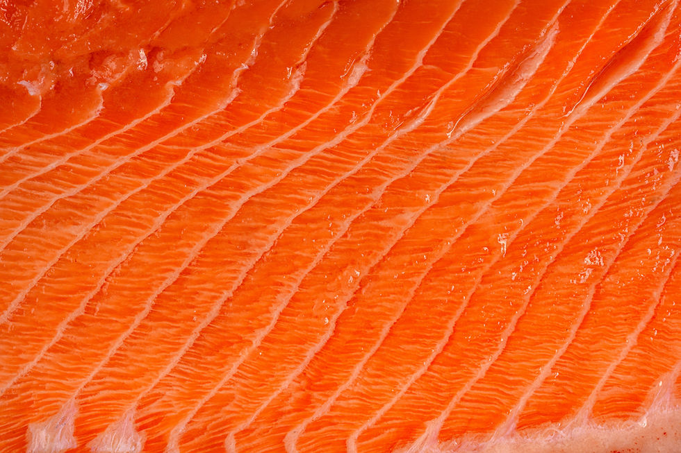salmon grain texture