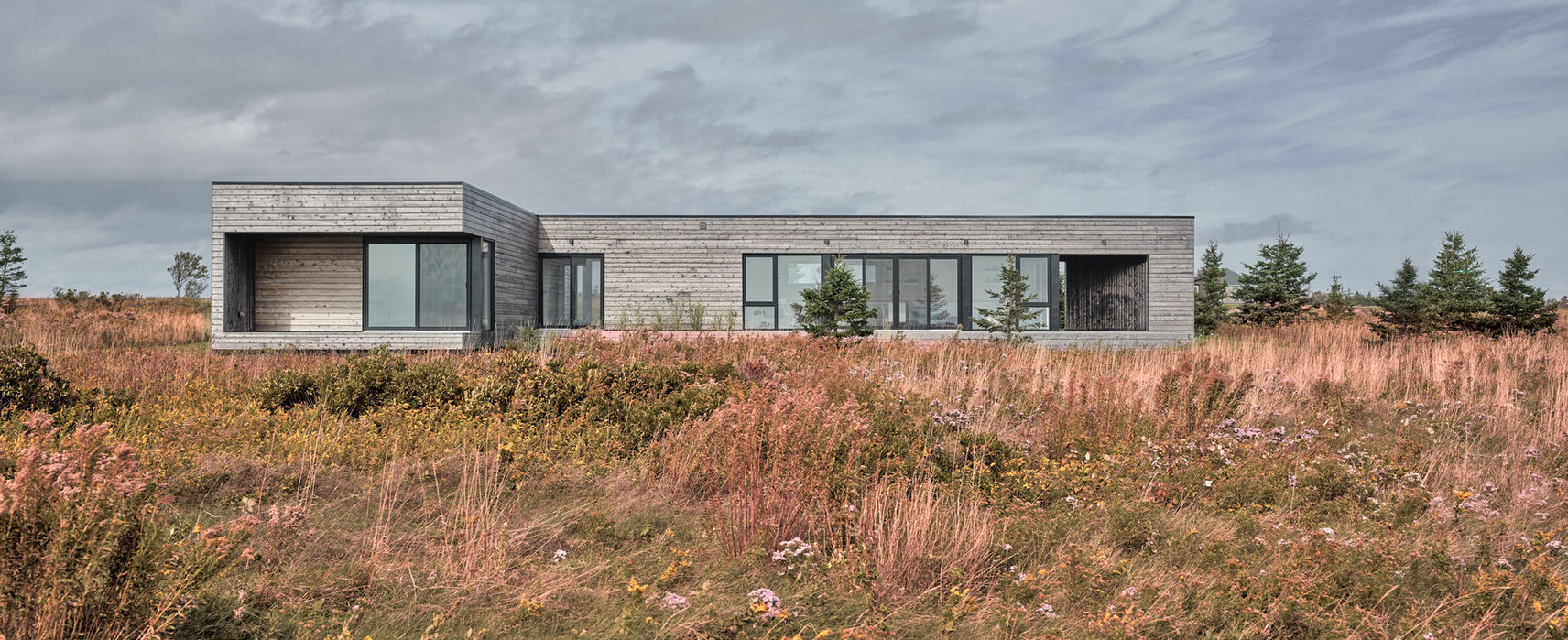 Pre-Fab architecture in coastal Nova Scotia designed by East Coast Modern