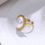 Miniature : Bague Athéna Doré