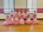 preschool dance class in recital costumes