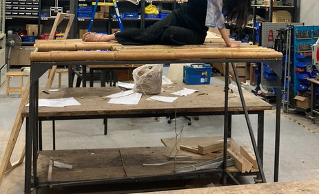 Load-Bearing Test for the Two-Level Tower.