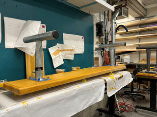 2025 | Falcon Girls | DGSD
Aluminum structure school bench.
Using acrylic paint and satin sealer on HDF surface.