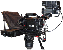 12 inch camera mounted prompter package