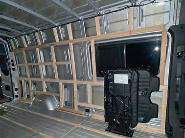 Sprinter Camper Van Framing