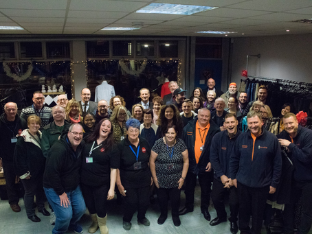 Bishop of Birkenhead Right Reverend Keith Sinclair officially open’s ‘Make It Happen’ Community Shop