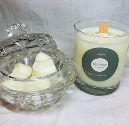 Soy wax candles and melts