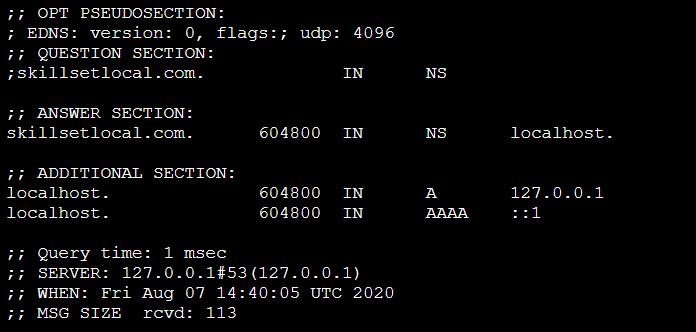Information gathering from DNS records
