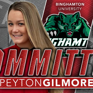 PEYTON GILMORE, CLASS OF 2021, COMMITS TO BINGHAMTON UNIVERSITY!