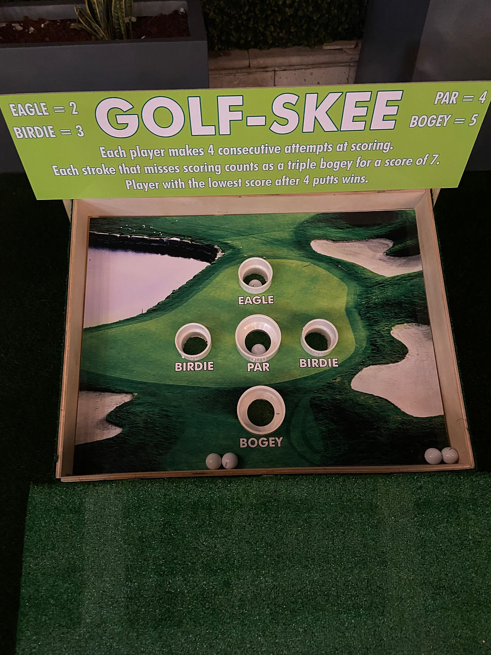 Golf Skee Board