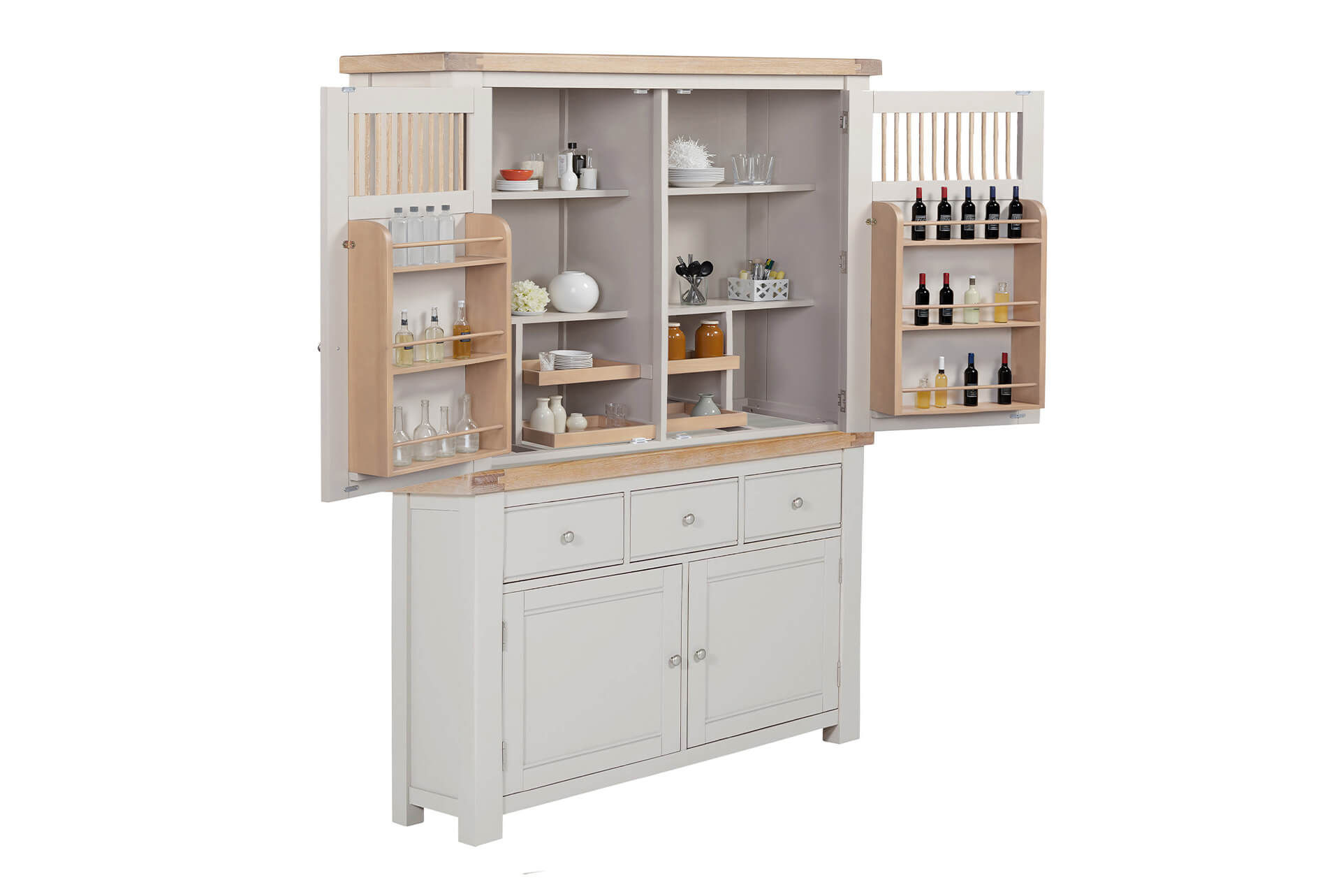 Doune Larder Hutch Taupe