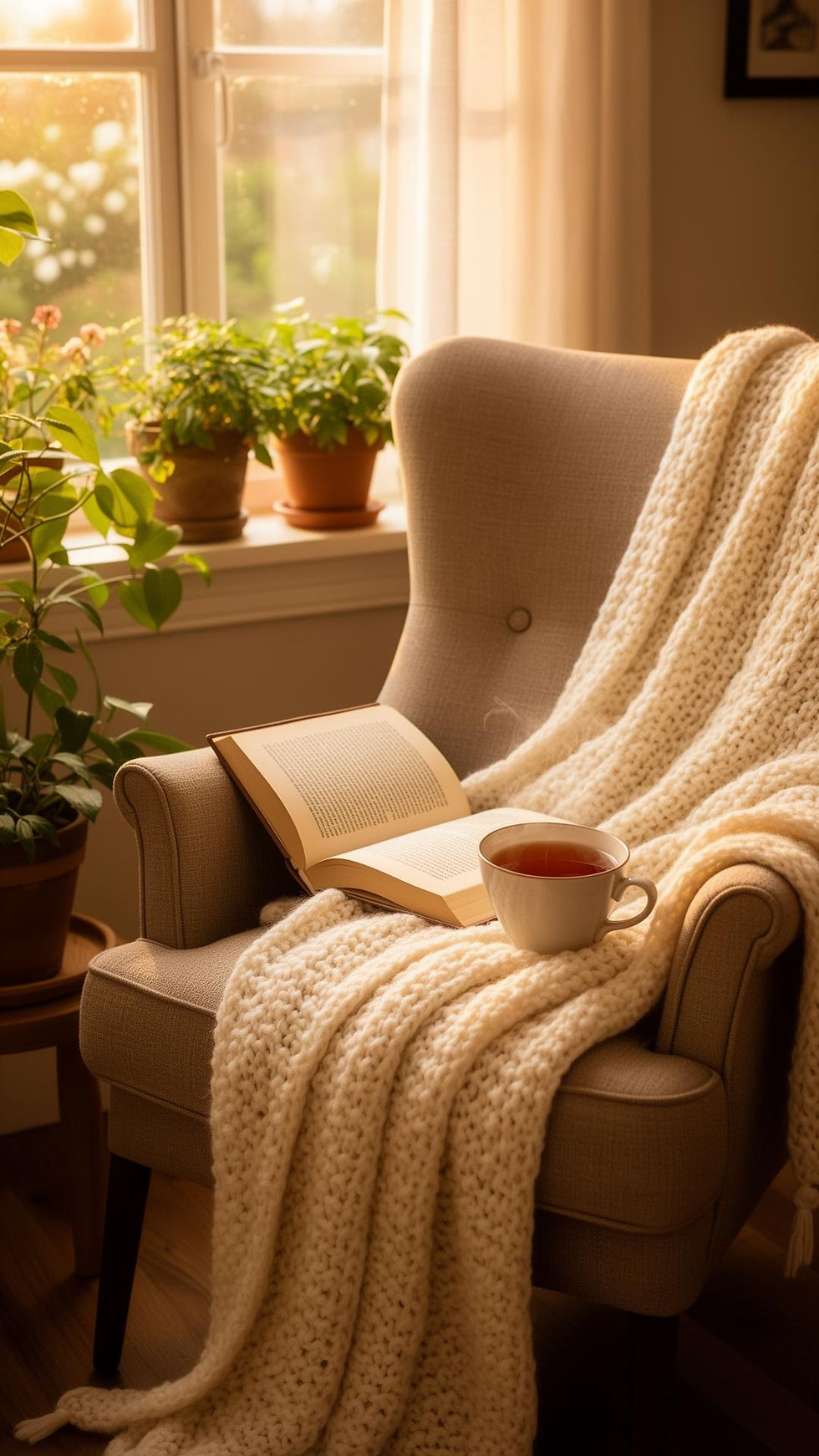 Calm retirement room