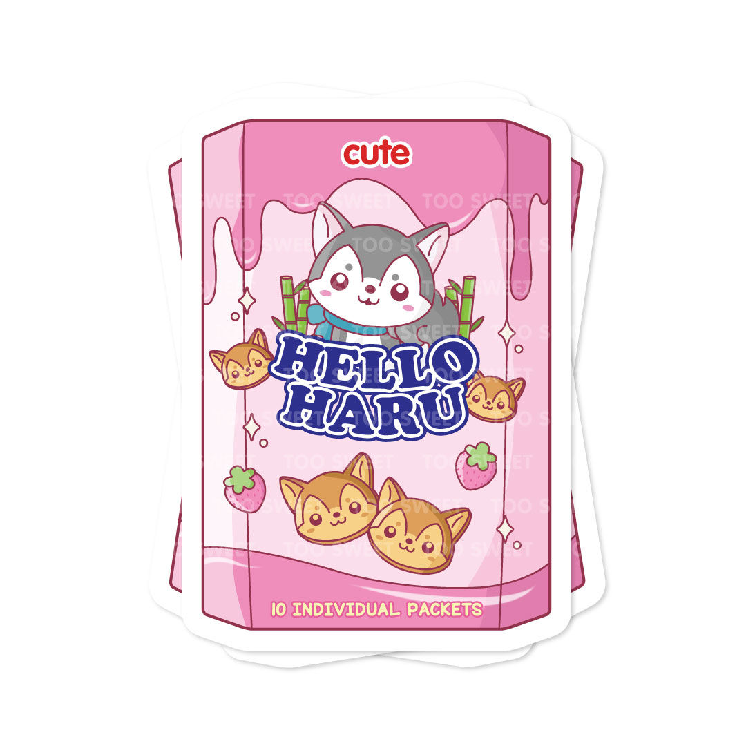 Sticker Hello Haru
