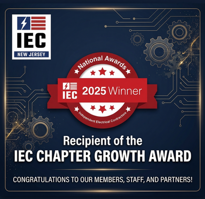 NJ IEC Wins Chapter Growth Award