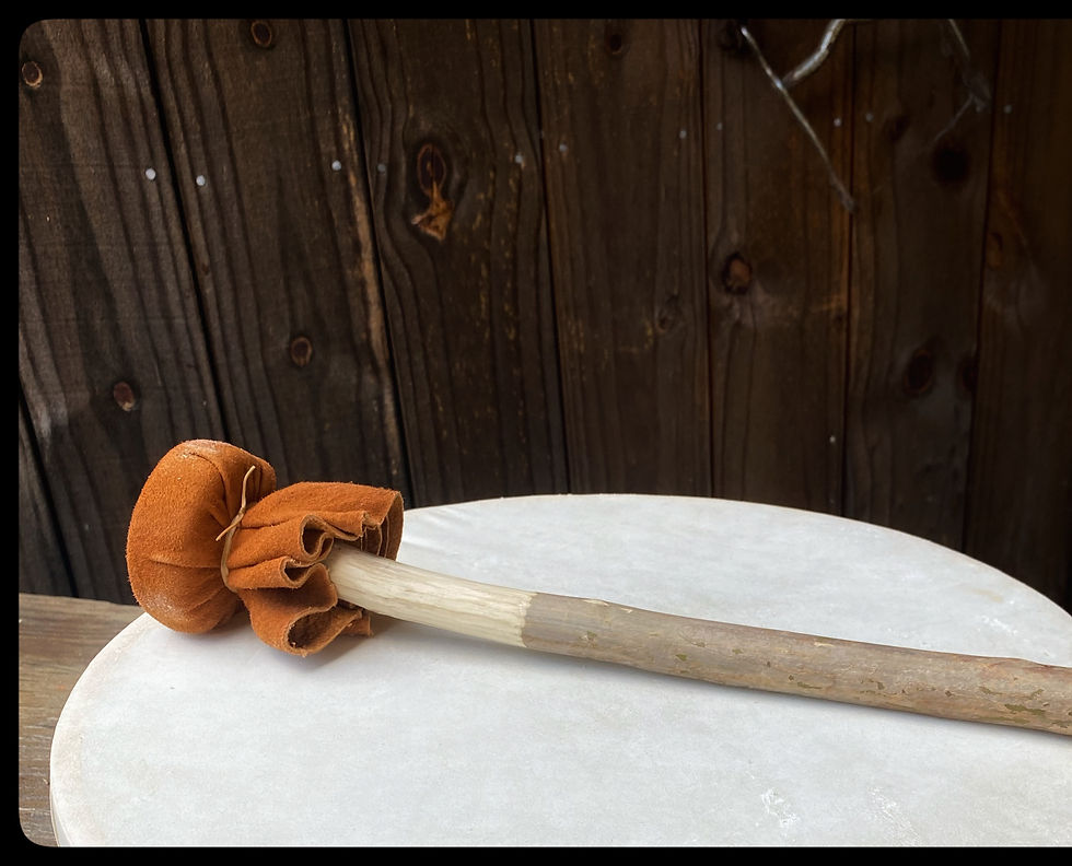 E006 - Taos Style Drum Sticks