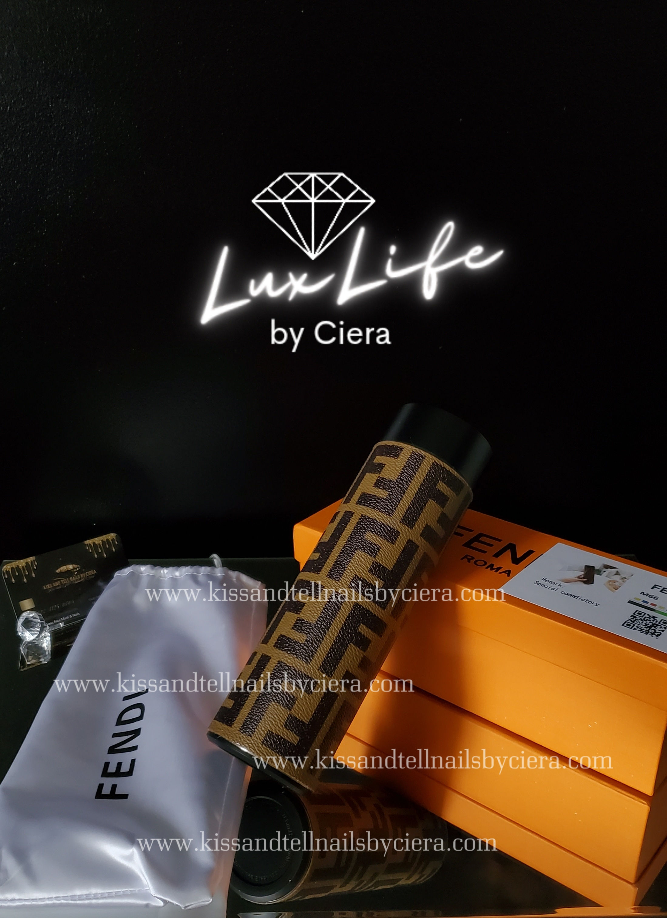 Fendi LED Temperature Display Bottle