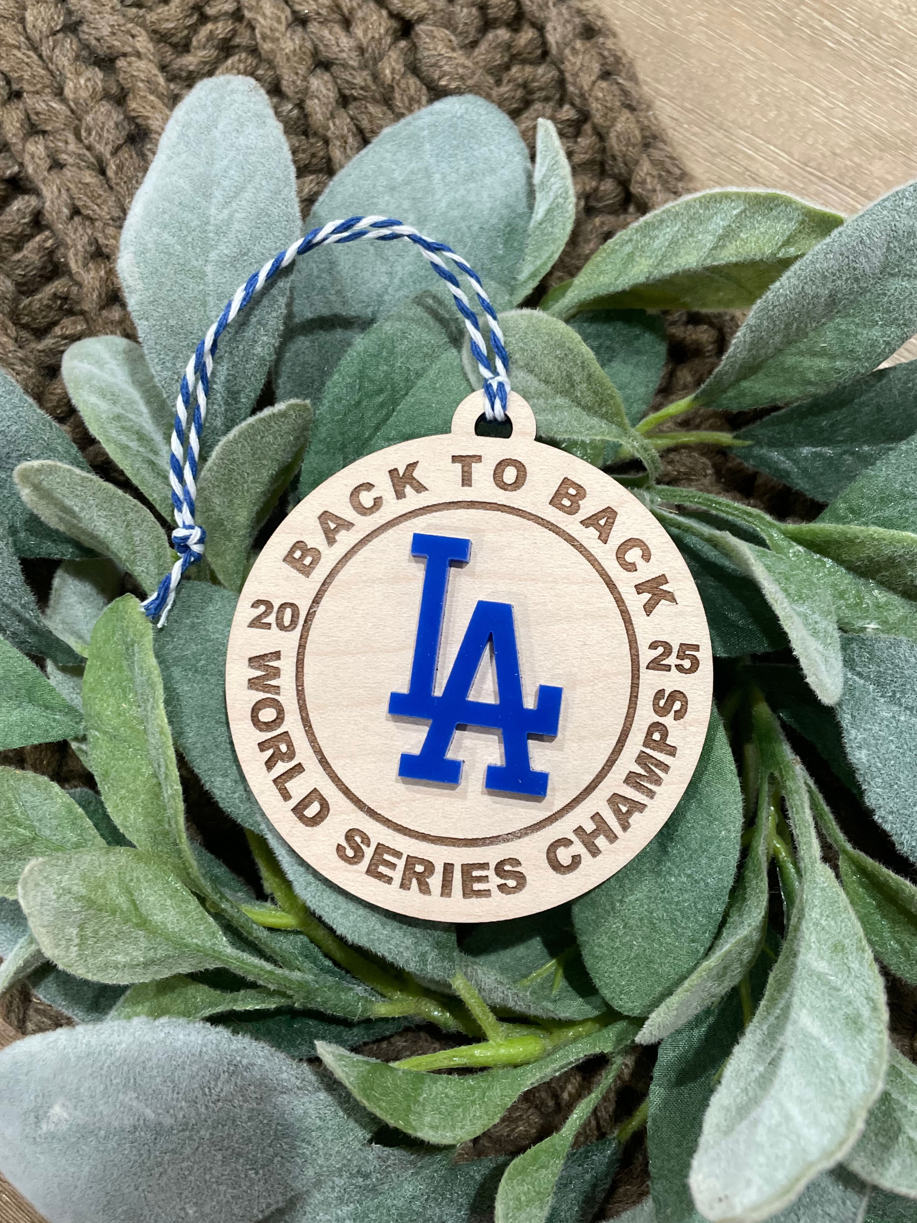 2025 World Series Ornament (Round)