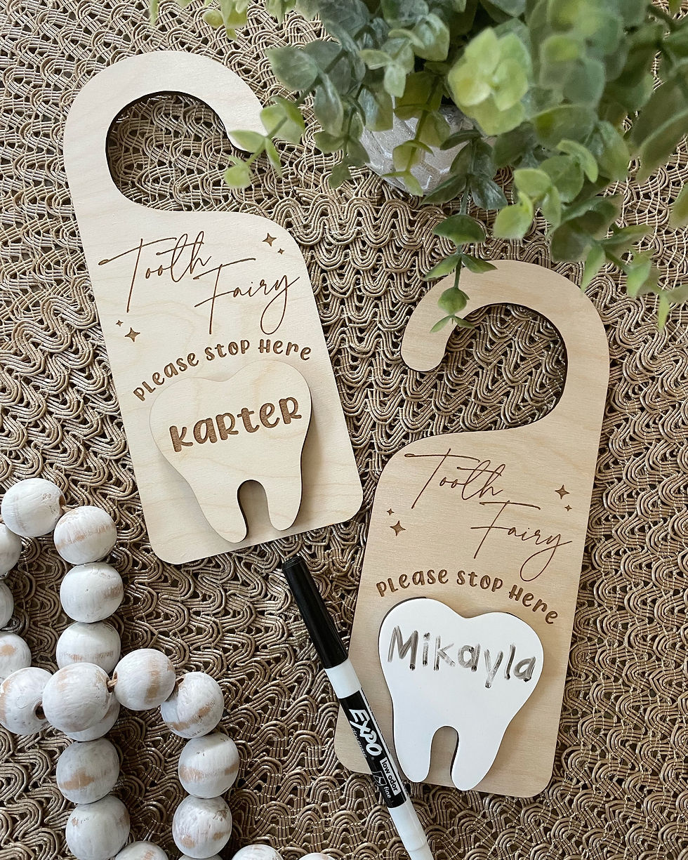 Tooth Fairy Door Hanger