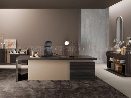 Nâng cao Phong cách Lãnh đạo với Bàn Giám đốc Veneer độc đáo