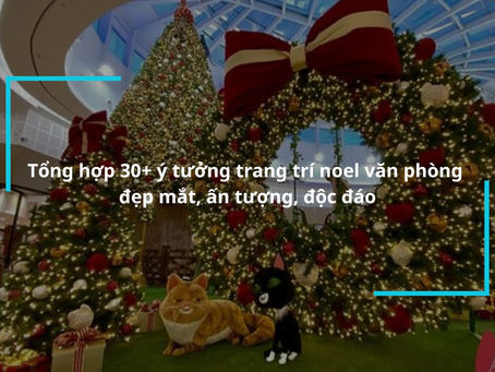 Đánh Thức Sự Sáng Tạo Trong Nơi Làm Việc Với Mẫu Trang Trí Noel Độc Lạ