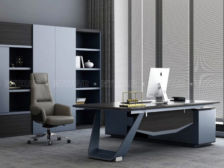 Giới Thiệu Các mẫu Bàn Giám Đốc Màu Đen Với Đường Nét Đẹp Tinh Tế