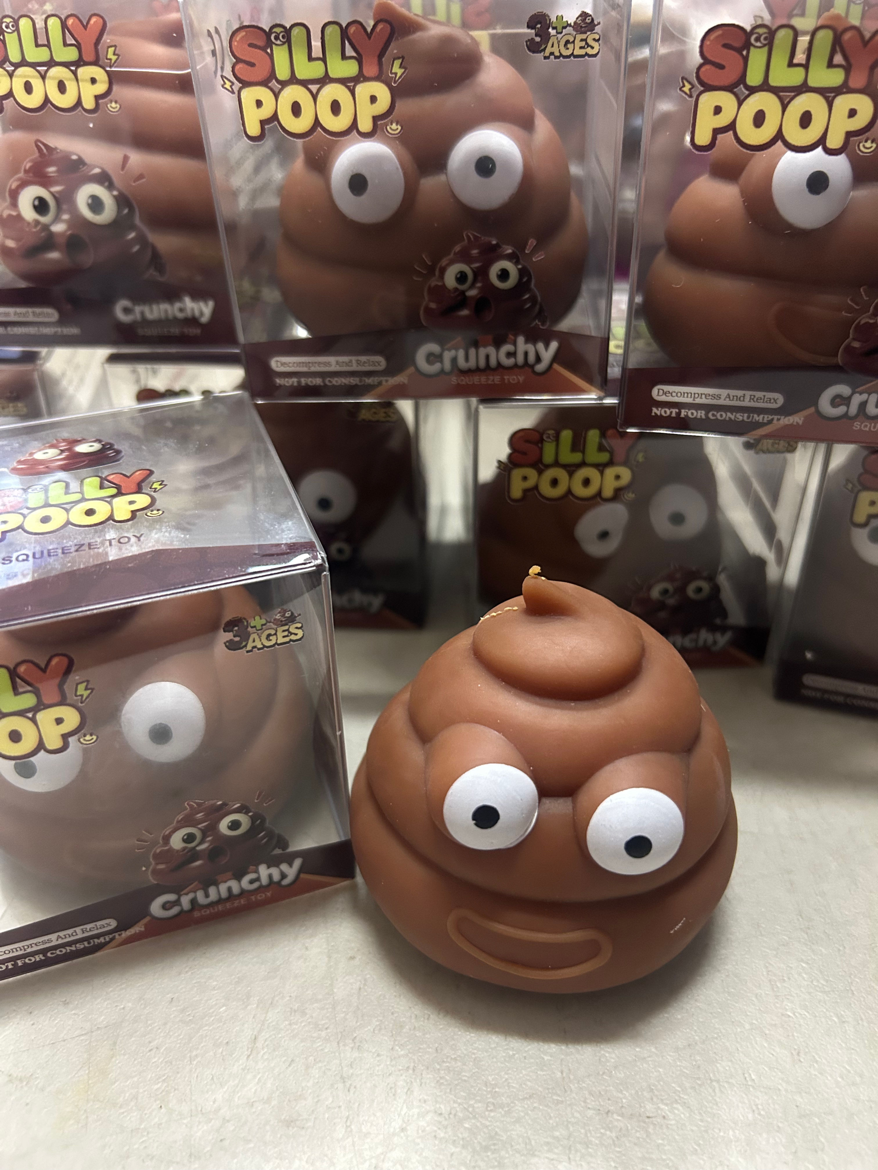 ASMR Crunchy Poop Squish