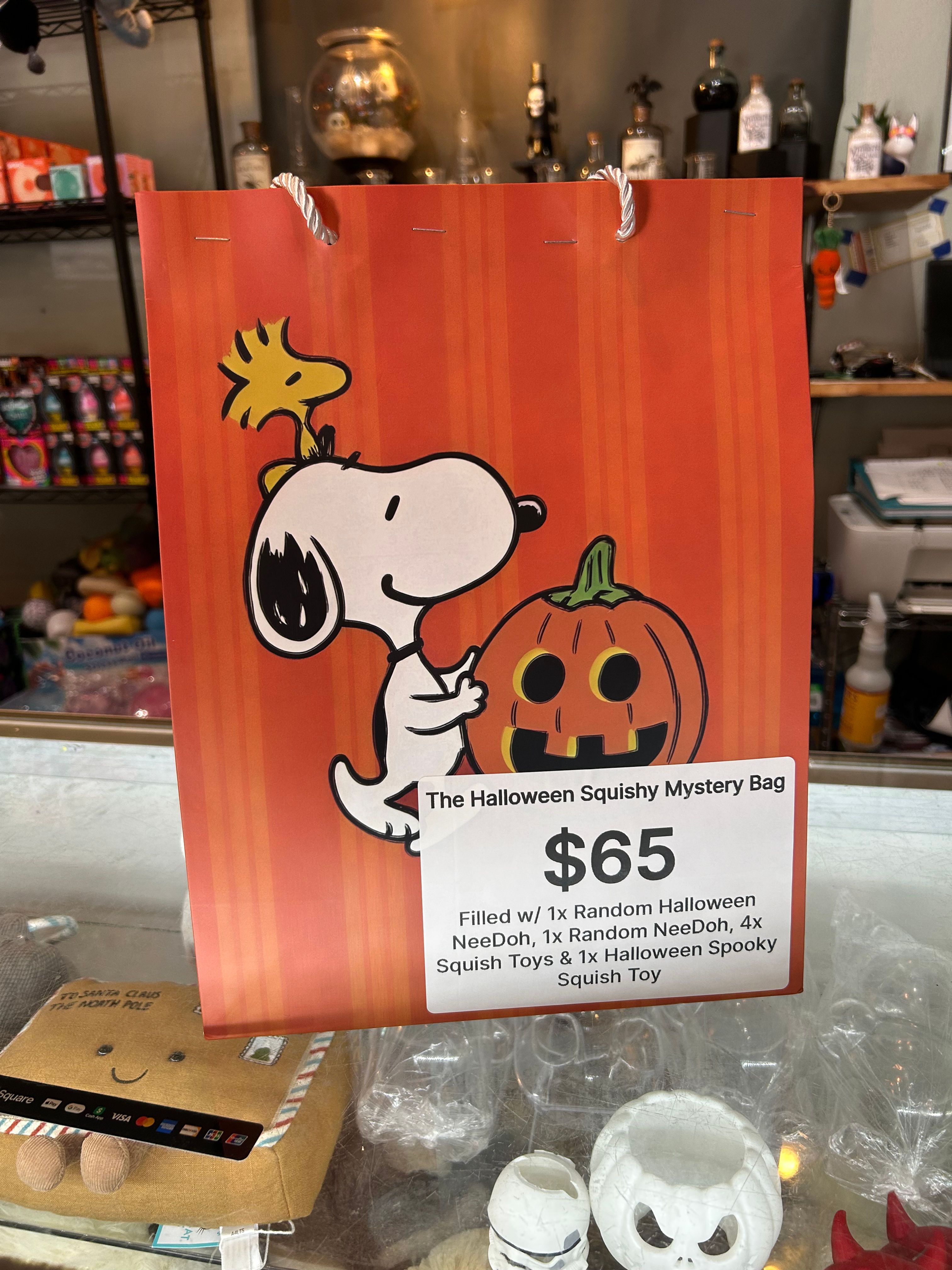 The Halloween Squishy Mystery Bag