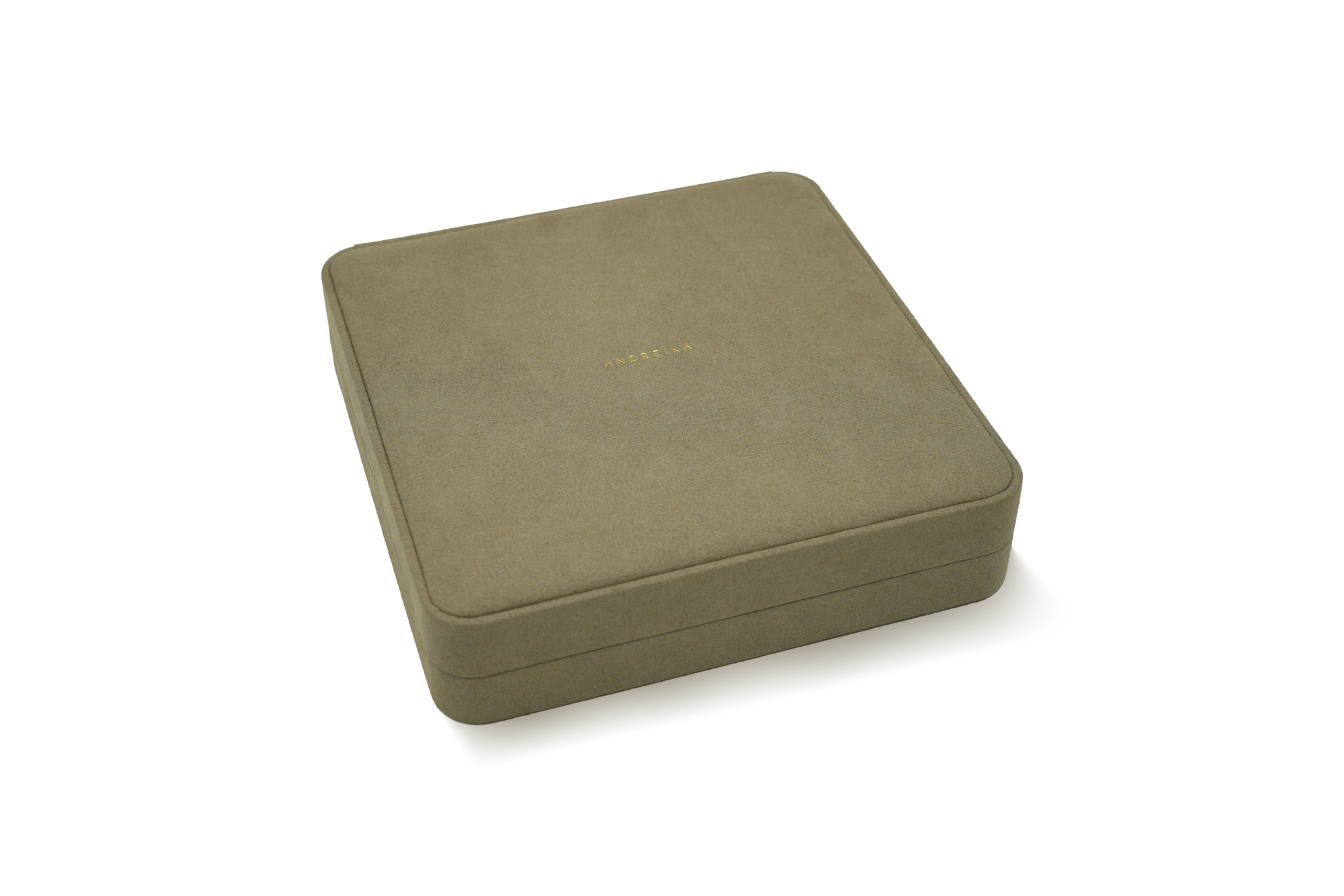 Sage Suede Jewellery Box