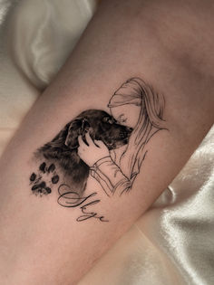 fineline and micro realism pet tattoo
