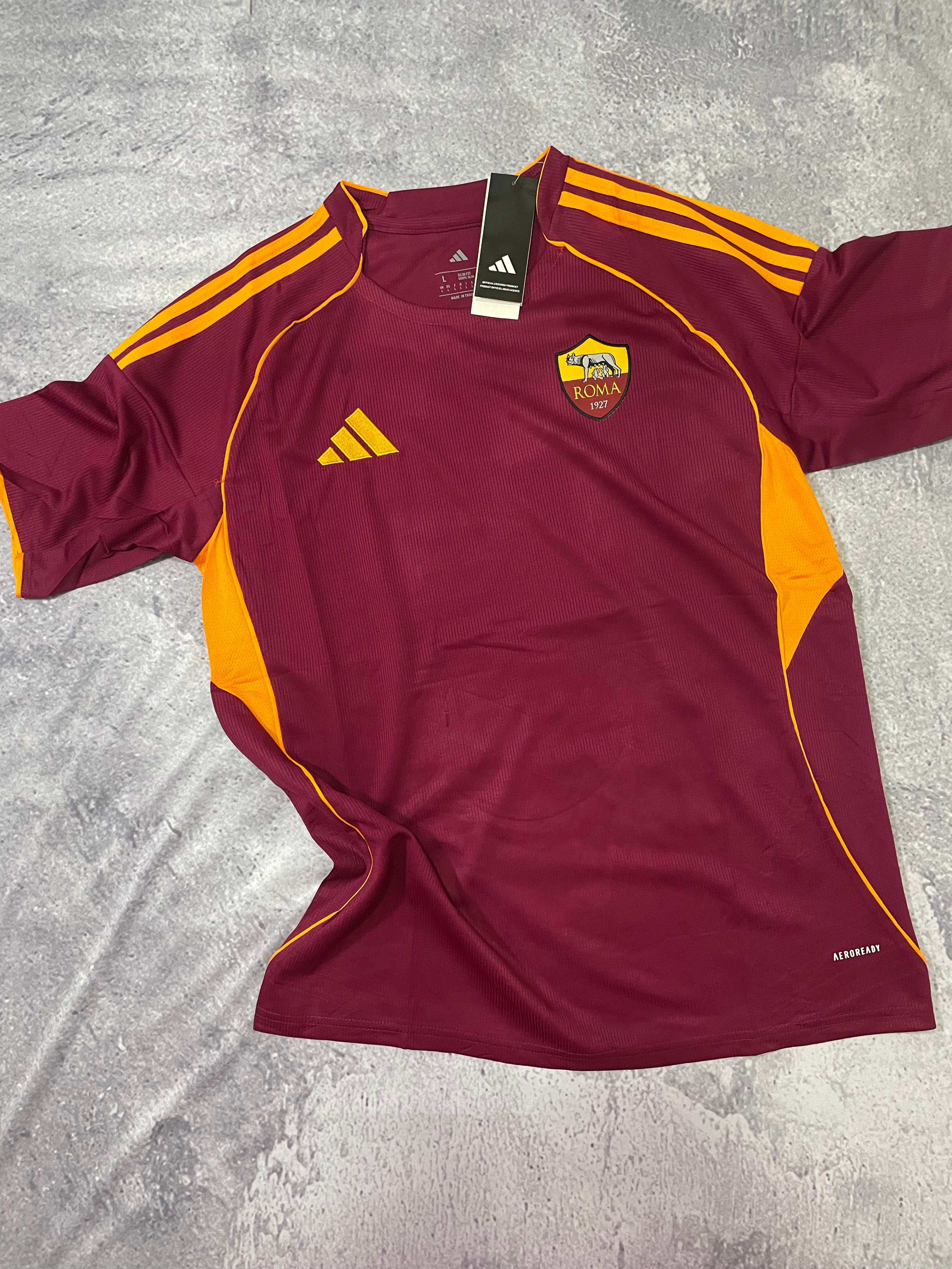 Camisa Roma I 2025/26 Masculina