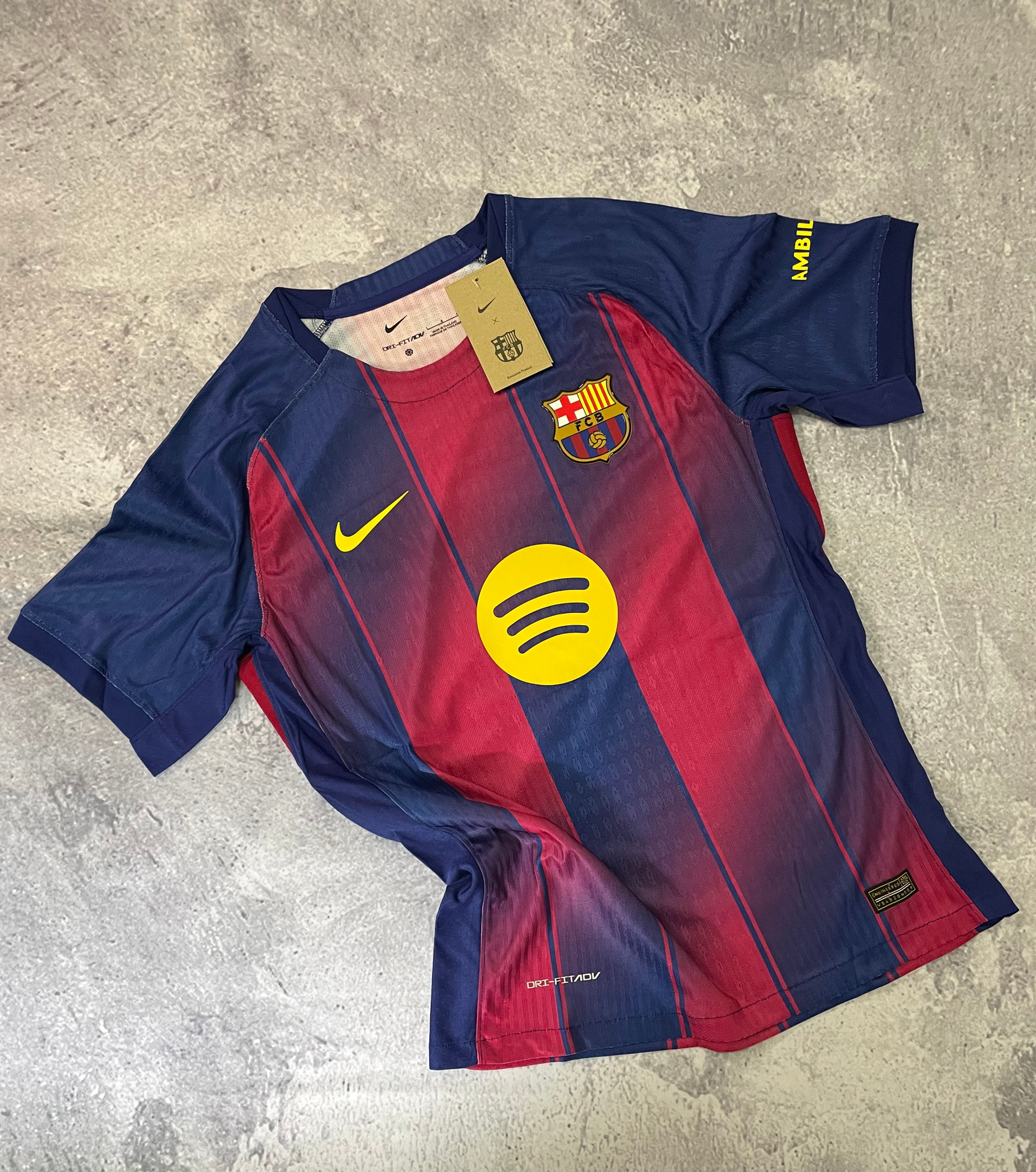Camisa Barcelona I 25/26 – Jogador Masculina