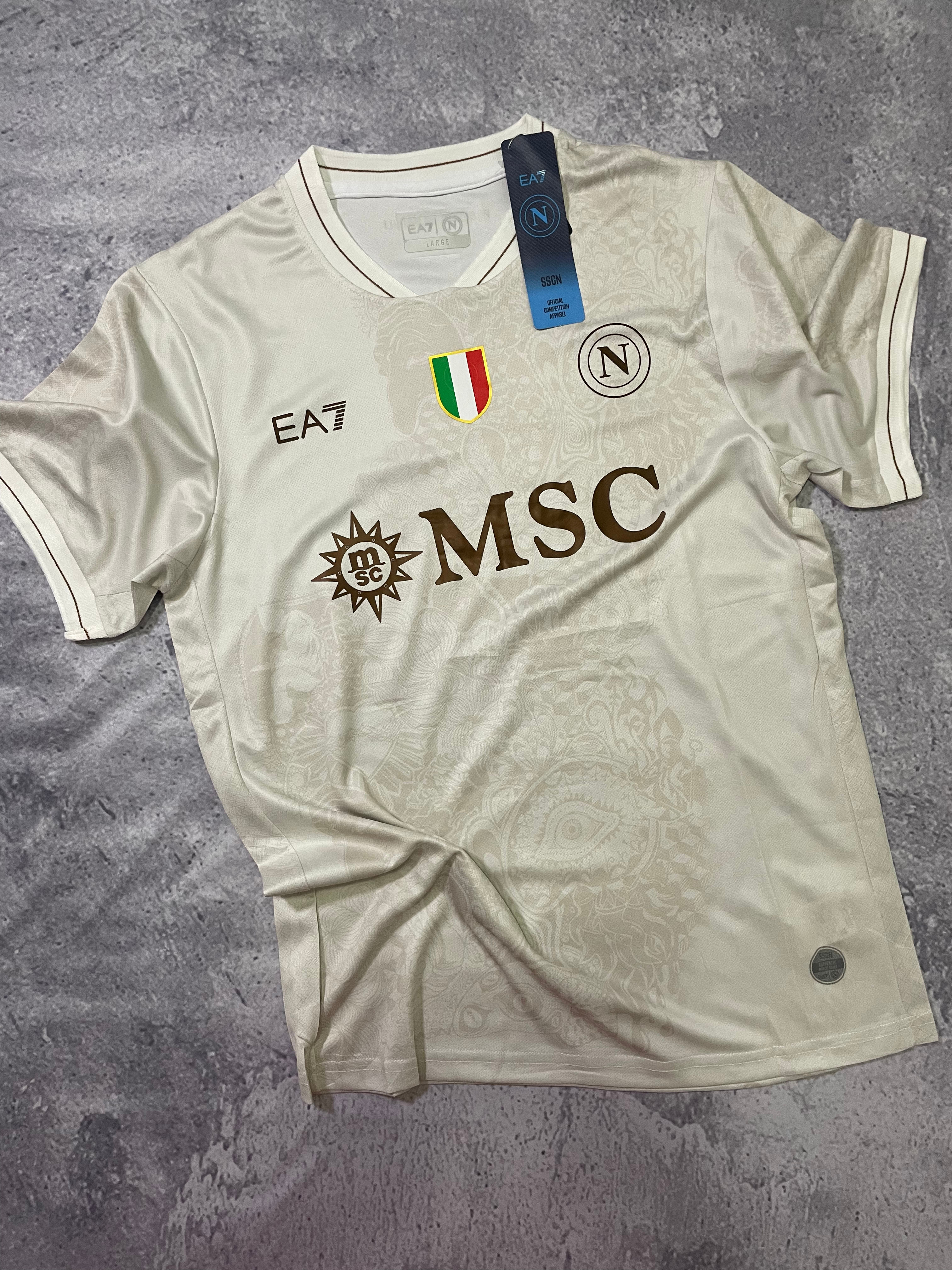 Camisa II Napoli 2025 2026 EA7 - Torcedor