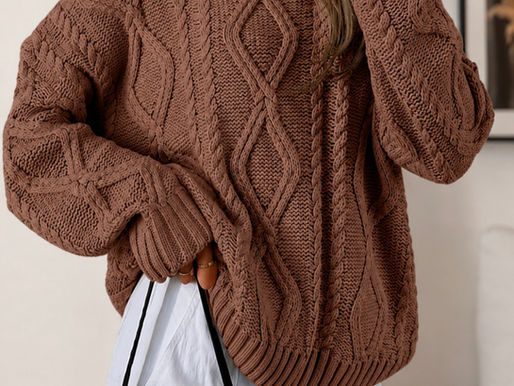 The Cable Knit Sweater You’ll Wear All Fall