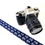 Thumbnail: Anchors on Blue Camera Strap - Blue Nautical Camera Strap - Double Padded