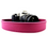 Thumbnail: Magenta Premium Leather Camera Strap - Light Purple Leather Camera Strap-