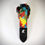 Thumbnail: Multi Colored Feather Guitar Strap - Colorful Bird Feather Guitar Strap -