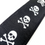 Thumbnail: Skull Crossbones Guitar Strap -  Black White Guitar Strap - Skulls Guitar Strap
