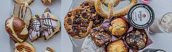 PANINIS, PRETZELS & MUFFINS