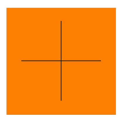 Abstrakt grafik gul orange