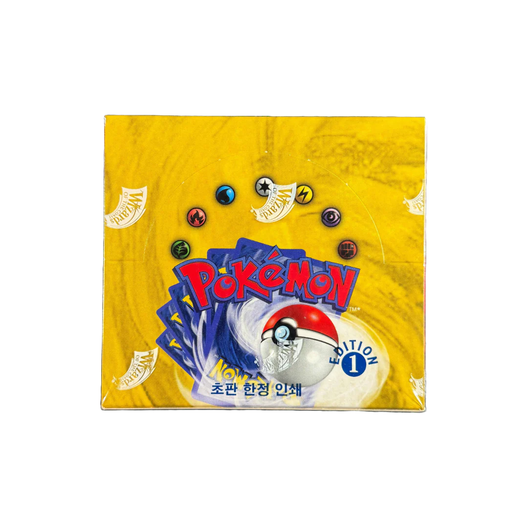 1st Edition Base Set Booster Box KOREAN (SEALED)