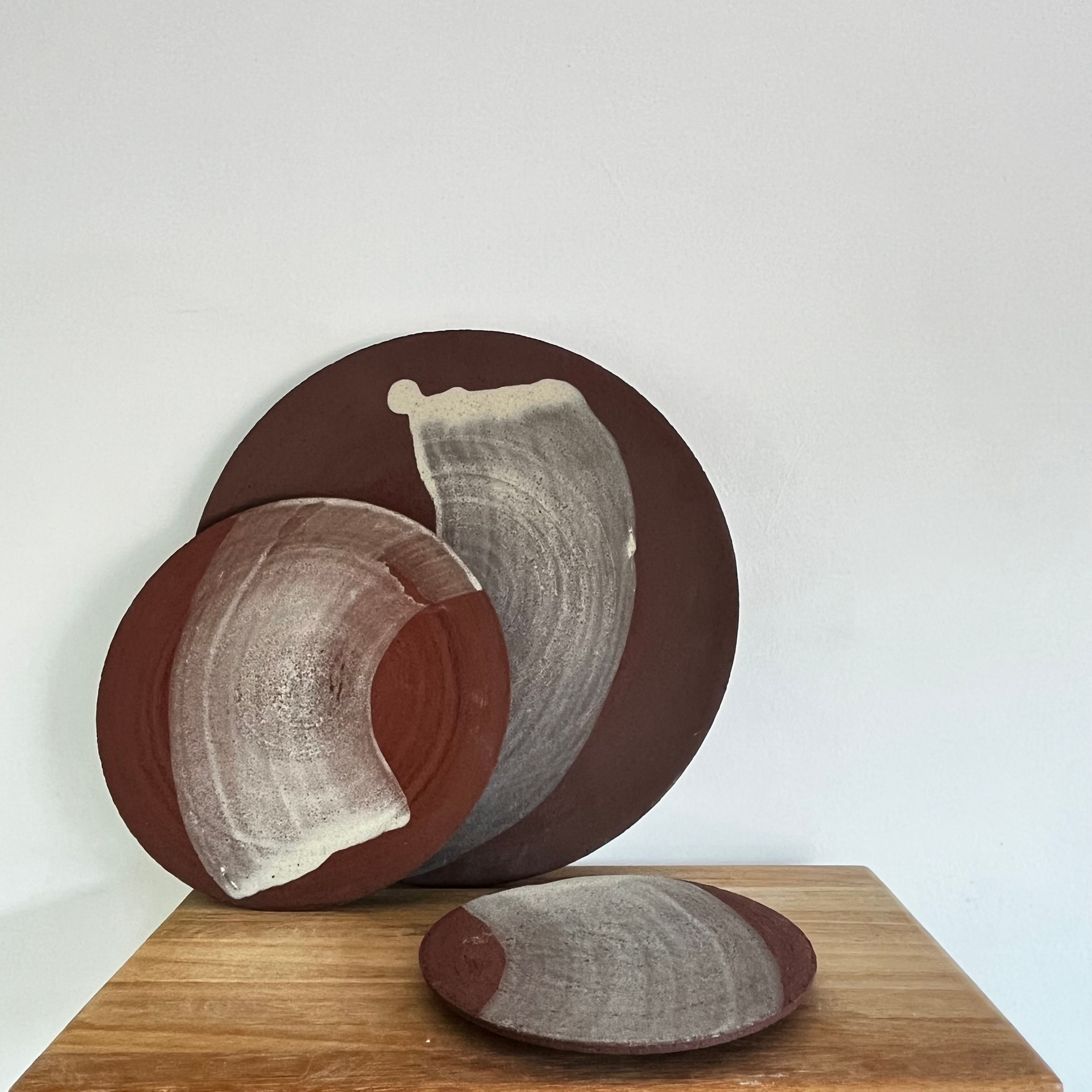 Set van 3 presenteerborden in Japandi stijl