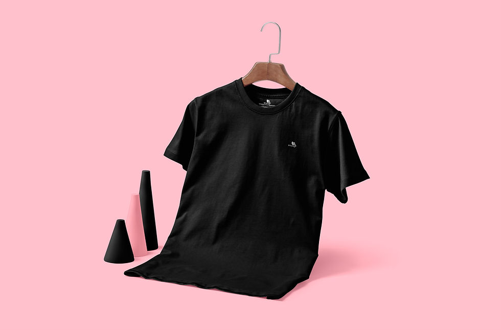 Thumbnail: Men's Minimalistic Black Tee