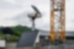 time lapse camera at a construction site
